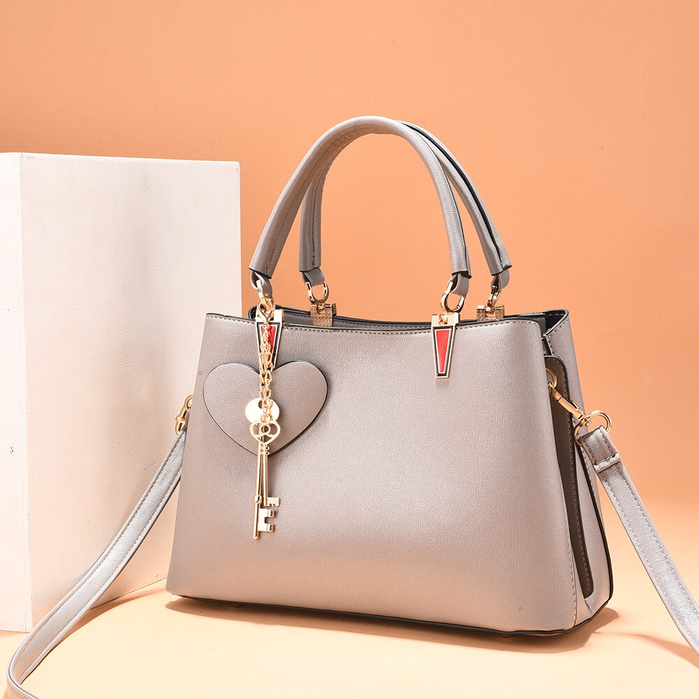 Women's Tote Bag - Large Capacity - PU Leather - Top Handle - Fashion Sequined Shoulder Bag
