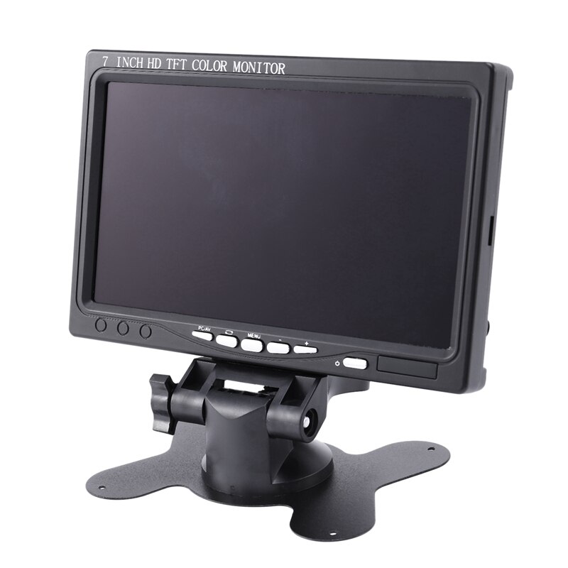 7 Polegada monitor portátil 1024x600 display hdmi compatível/vga/av monitor de fotografia plugue da ue