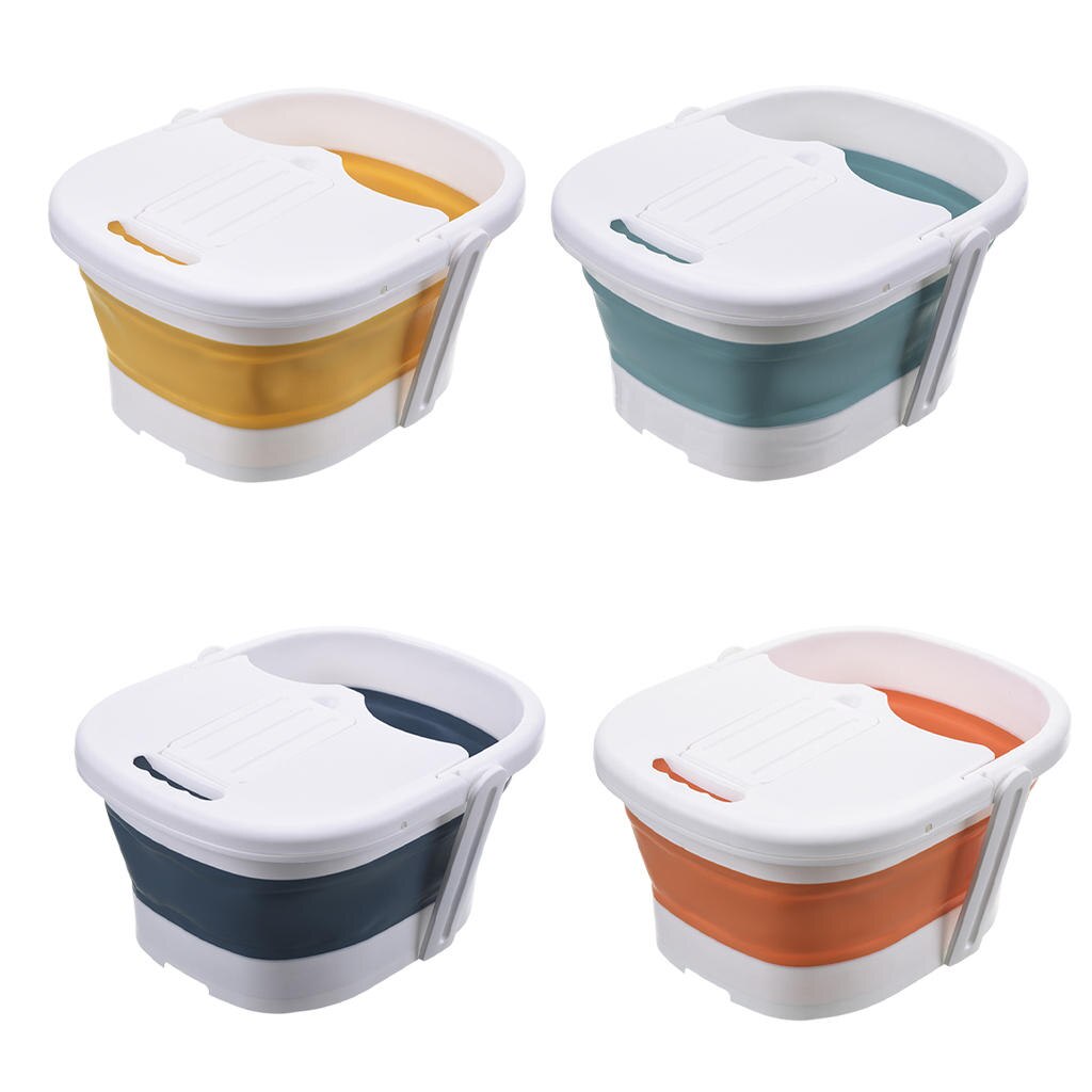 Collapsible Foot Soaking Bath Basin Foot Soaking Tub Foot Bath Bucket Foot Tub for Kids Adults