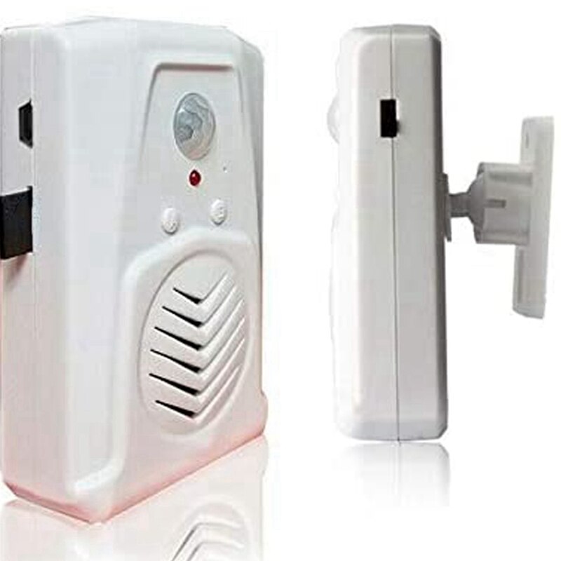 4Pcs Sensor Motion Door Bell Switch Infrared Doorbell Wireless PIR Motion Sensor Voice Prompter Welcome Entry Alarm