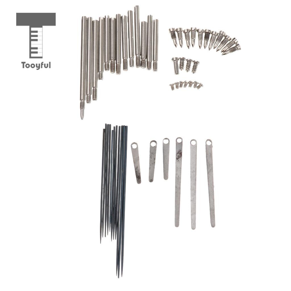 Tooyful 1 zestaw zestaw narzędzi robić naprawy klarnetu stalowa sprężyna klucz robić liści rolki śrubin trzcina igła części dętych drewnianych