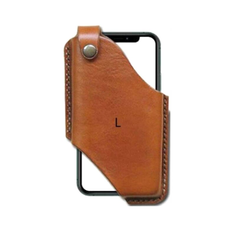 1Pc Pu Taille Tas Mobiel Loop Holster Case Riem Taille Tas Rekwisieten Lederen Portemonnee Voor Telefoon portemonnee: BRS