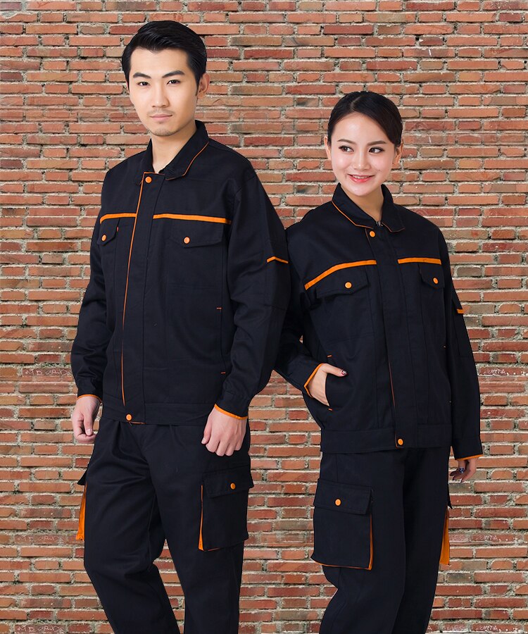 Ropa de trabajo, uniforme para hombre y mujer, monos de tela protectora de manga larga para Trabajador, máquina de reparación, soldadura automática