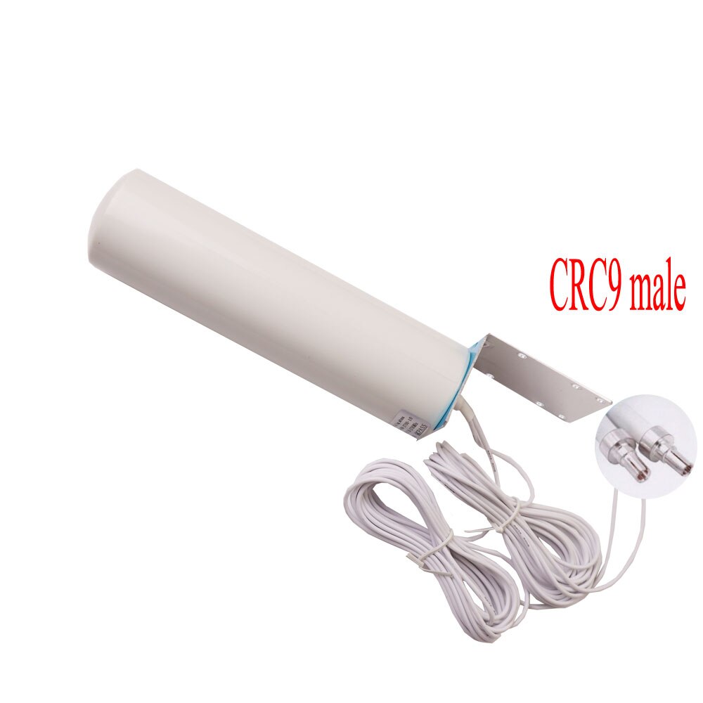 Zqtmax 4g lte antenni 3g 4g ulkoinen antenni ulkoantenni 5m dual liukusäätimellä crc 9/ts9/ sma liitin 3g 4g reititinmodeemille: 2 xcrc 9 uros