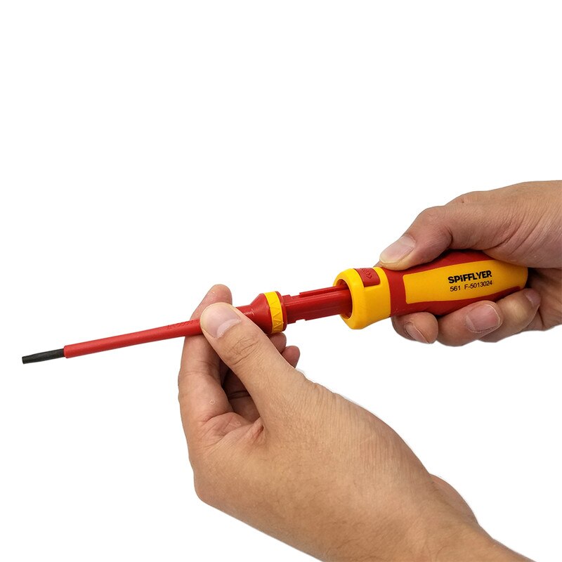 Multifunctionele 13Pcs Vde Geïsoleerde Set Chrome Vanadium Staal Elektrische Geïsoleerde Plastic Handvat Schroevendraaier Reparatie Installeren Tool