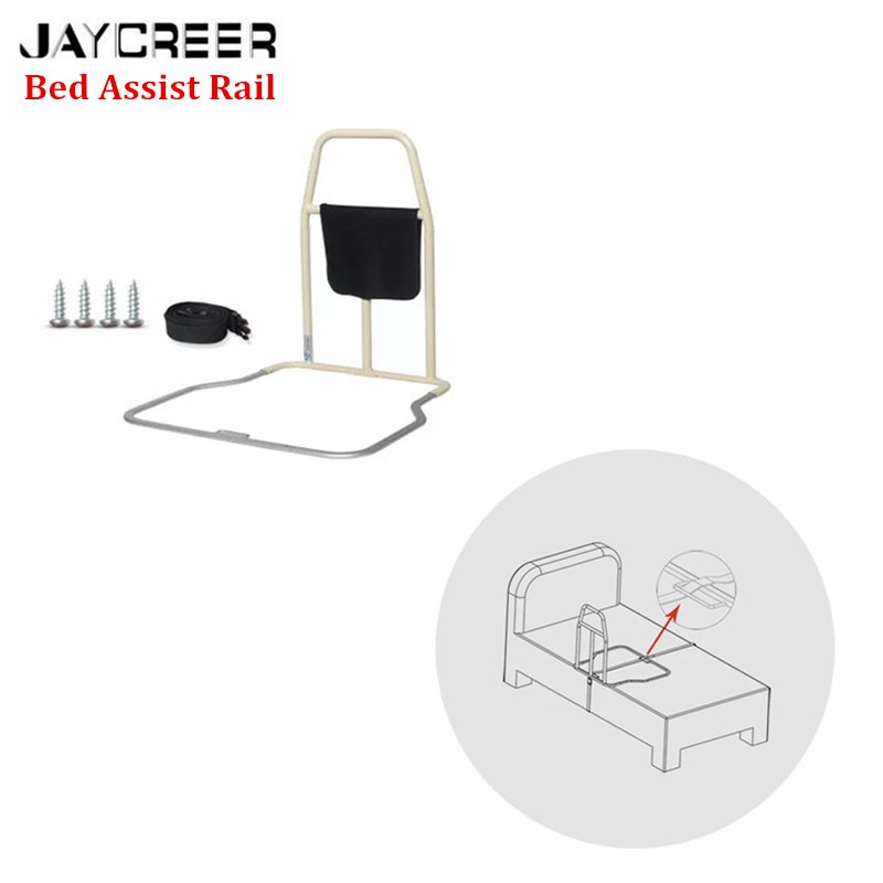 JayCreer Bed Rails for Elderly - Hospital Grade Safety Bed Rail for Adults Seniors, Bed Side Handrail, Senior Adult Handrail