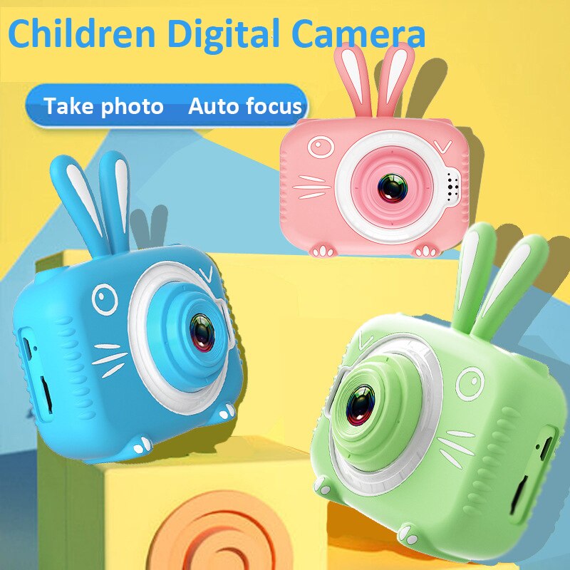 Caméra pour enfants enfant enfants caméra 2 pouces mignon dessin animé caméra jouets enfants d'anniversaire 20MP 1080P Photo numérique caméra vidéo
