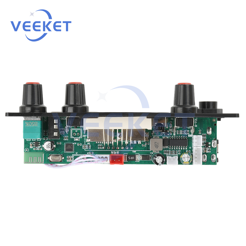 DC 5V 2*10W Bluetooth 5.3 MP3 Decoder Board 20W Versterker Audio MP3 Speler auto FM Radio Module TF USB Mic Record