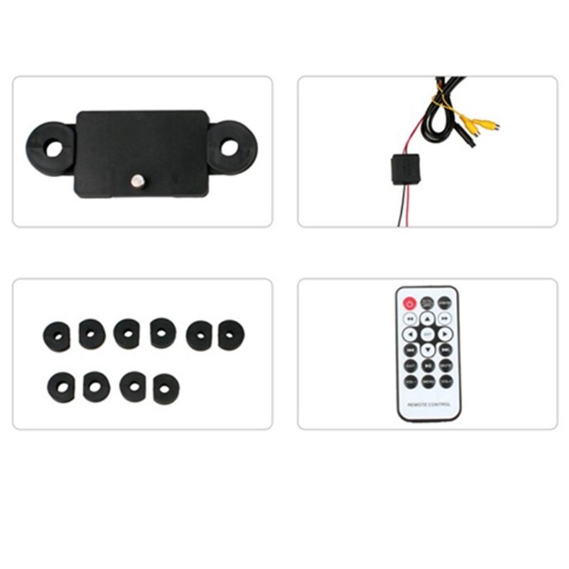 8 Inch Hd Car Headrest Monitor Dvd Video Player Usb/Sd/Fm Tft Lcd Digital Screen Press Button Game Remote Control Car Mp5 Play