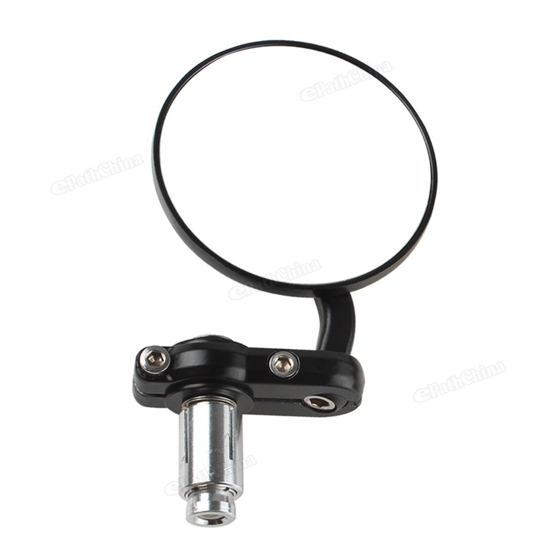 2 pièces/lot 3 "rond barre de poignée fin moto 7/8" miroir 22mm Headlebar rétroviseur latéral adapté pour Honda Kawasaki Suzuki Yama
