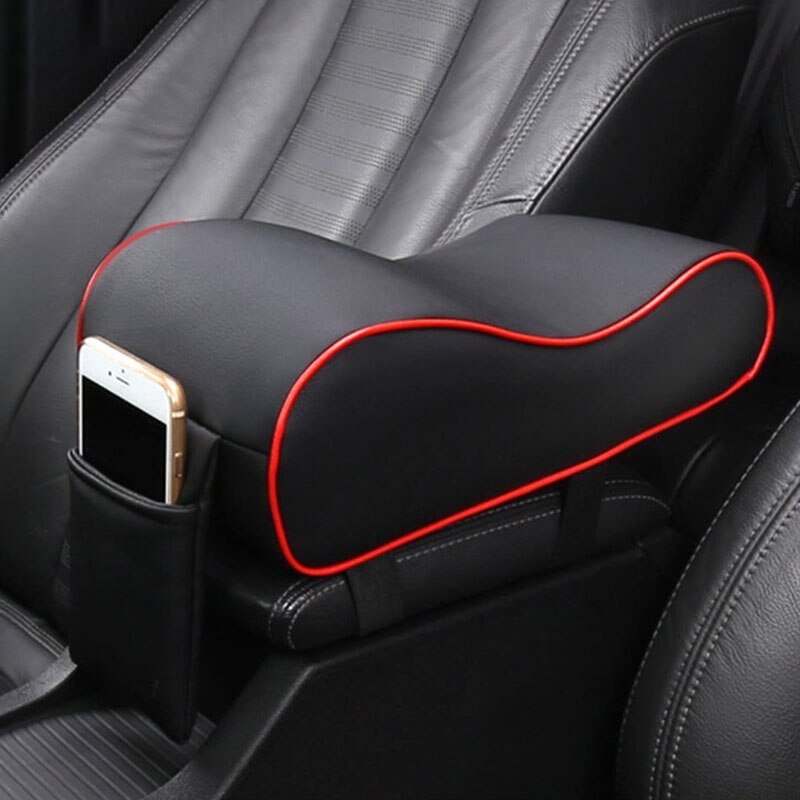 Accoudoir Central de voiture en cuir, pour Fiat 500 500L, 500S, Alfa Romeo 156 Giulietta Mito Spider GT Abarth Palio Stilo: Rouge