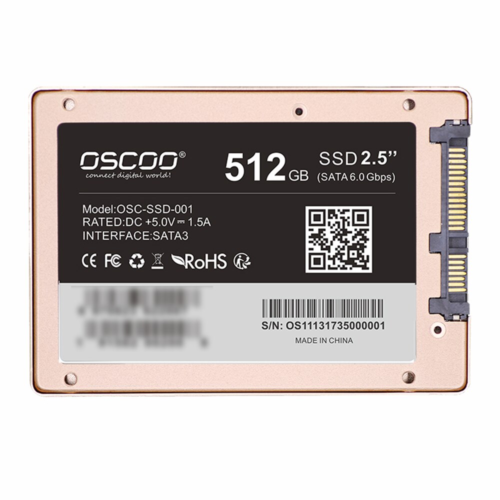 SSD MLC 1 to 256gb 128gb 2.5 pouces SSD SATA III disque ssd interne 64gb disque dur disque dur pour PC de bureau portable