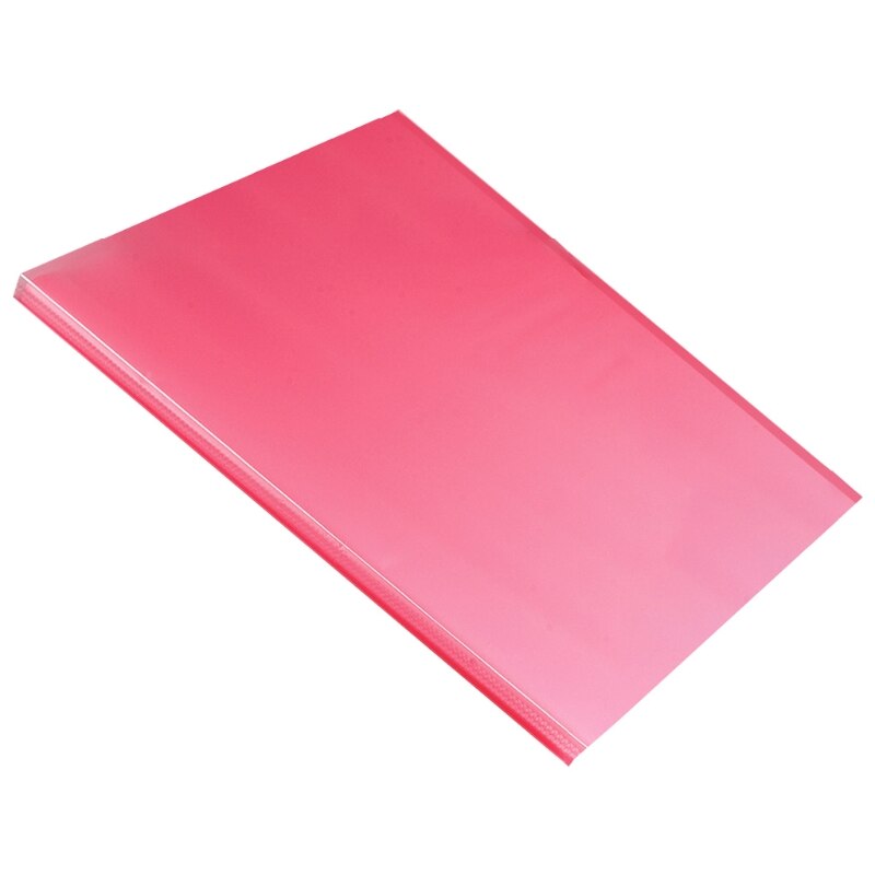 4k Drawing Paper Painting File Document Folder 20/30Pages Paper Holder Organizer 1XCB: PINK 20