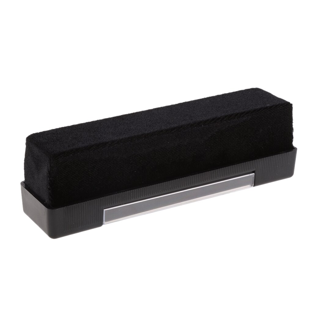 Universal Anti Static Vinyl Record Clean Brush Velvet Record Cleaning Brush (Black)