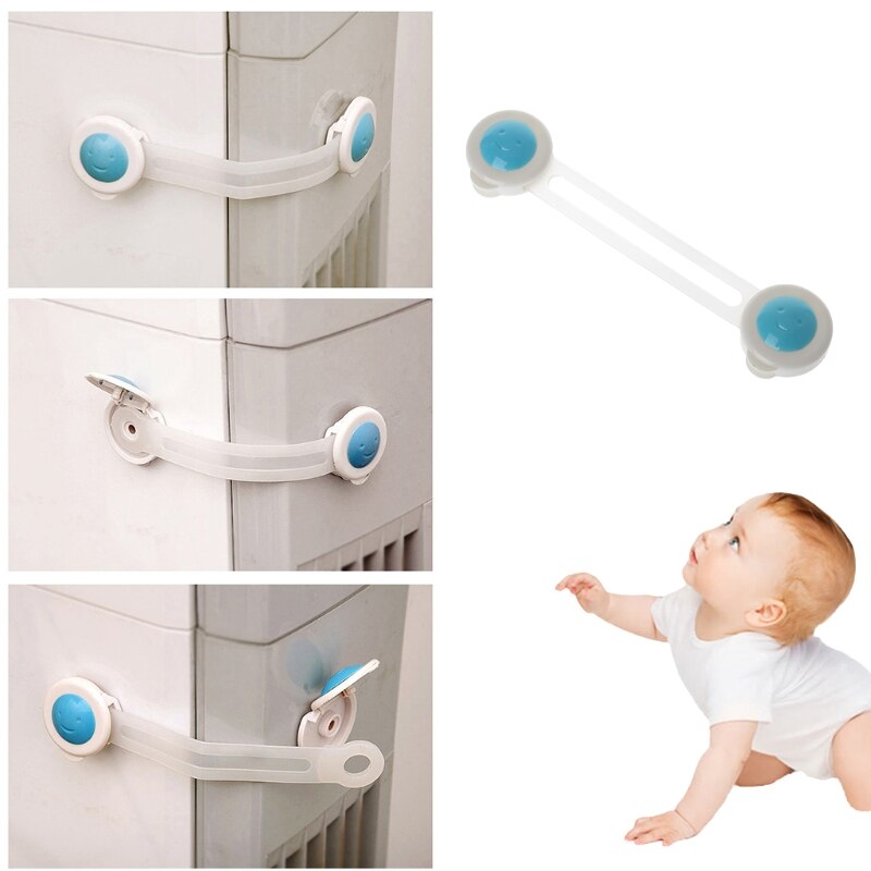 Säkerhetslås baby barn skydd skåp låddörr kylskåp säkerhetsvård  y4qa