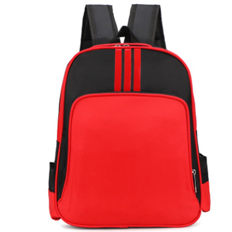 Students Children School Bag Backpack School Bags For Boys Girl School Backpack Large Capacity Waterproof Backpacks Kids Bags: Red