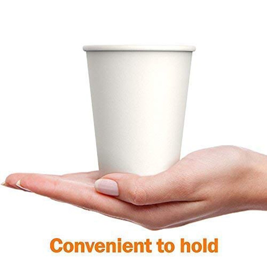 38 #100 Pcs 180 Ml Kartonnen Wegwerp Beker Wit Drink Paper Cups En Koud Drankje Paper Cups Party verjaardag Drink Cup