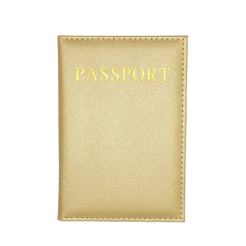 Funda para pasaporte de mujer, bonita funda rosa de viaje para pasaporte, funda para documentos de viaje en el pasaporte para chicas, Paspoort de Holanda: gold