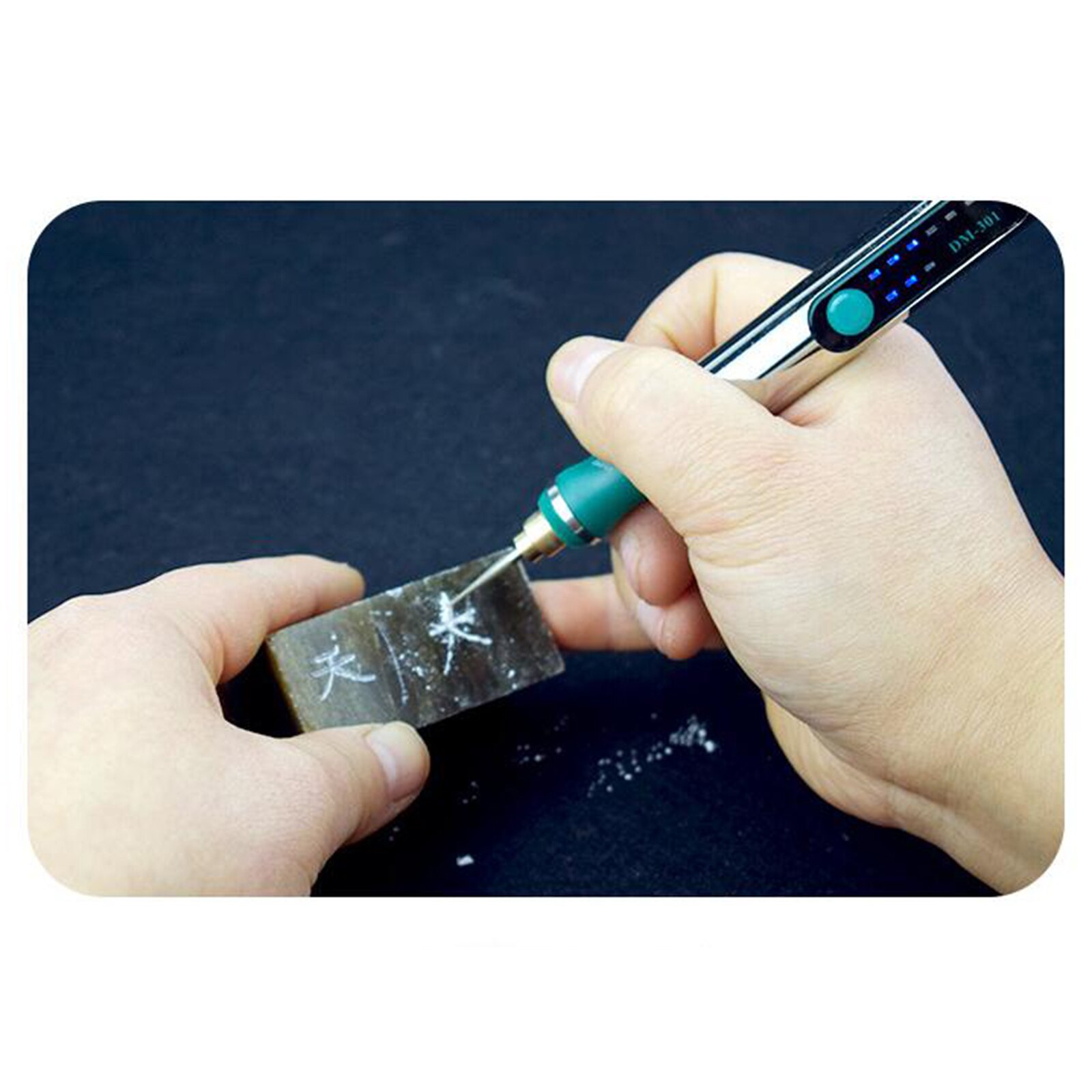 Portable Electric Engraving Pen DIY Engraving Carving Tool for Scrapbooking Jewellery Glass Wood Plastic Metal Stone