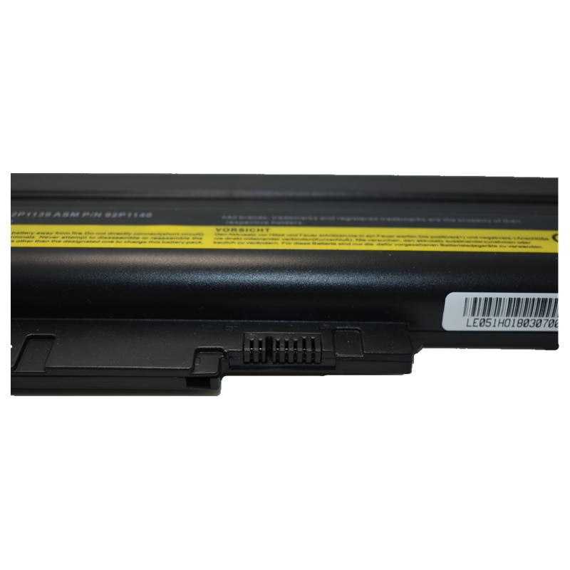 HSW laptop Battery for IBM Lenovo ThinkPad R60 R60e T60 T60p R500 battery T500 W500 SL400 SL500 SL300 40Y6799,40Y6795 battery