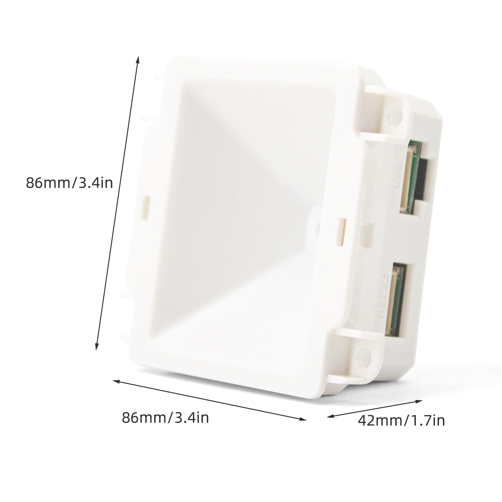 Embedded 1D 2D Barcode Scanner QR Bar Code Reader Module Scanner USB Connection for Gate Machine Tickets Checking Mobile Payment