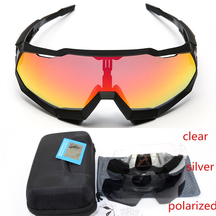 S2 Gepolariseerde Fietsen Zonnebril Mountainbike Bril Sportbrillen Mtb Fiets Bril Mannen Gafas Ciclismo Peter Uv400 Snelheid: 1