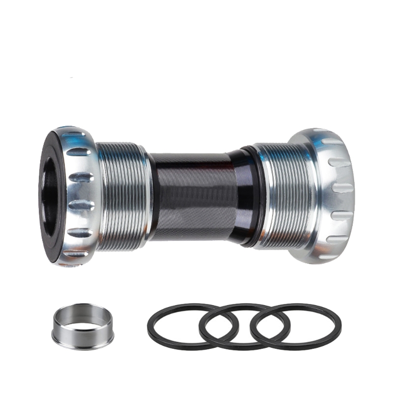 MTB BIKE 24 22MM Sealed BB Set / Ceramic Bottom Bracket Bearing Bike Thread Kit SRAM GXP Prowheel Crankset Part: silver gray