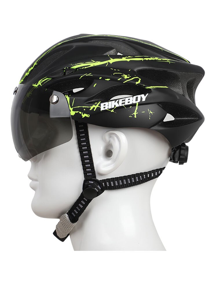Bikeboy Fietsen Helm Met Bril Ultralight Mtb Fietshelm Mannen Vrouwen Mountain Road Casco Sport Specialiced Fietshelmen