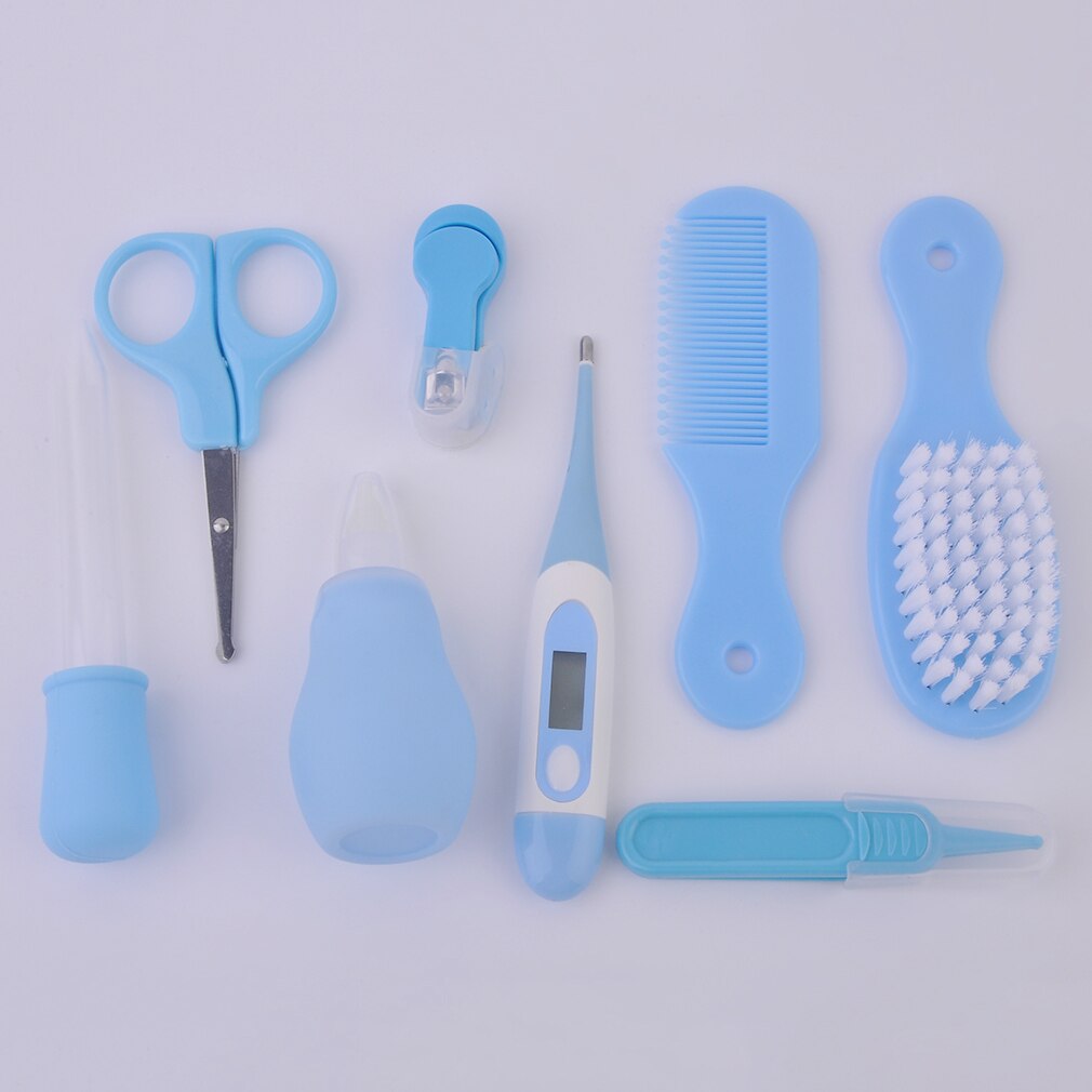 Pasgeboren Baby Veiligheid Manicure Set Zuigeling Schaar Geneeskunde Feeder Grooming Kit Kids Gezondheidszorg