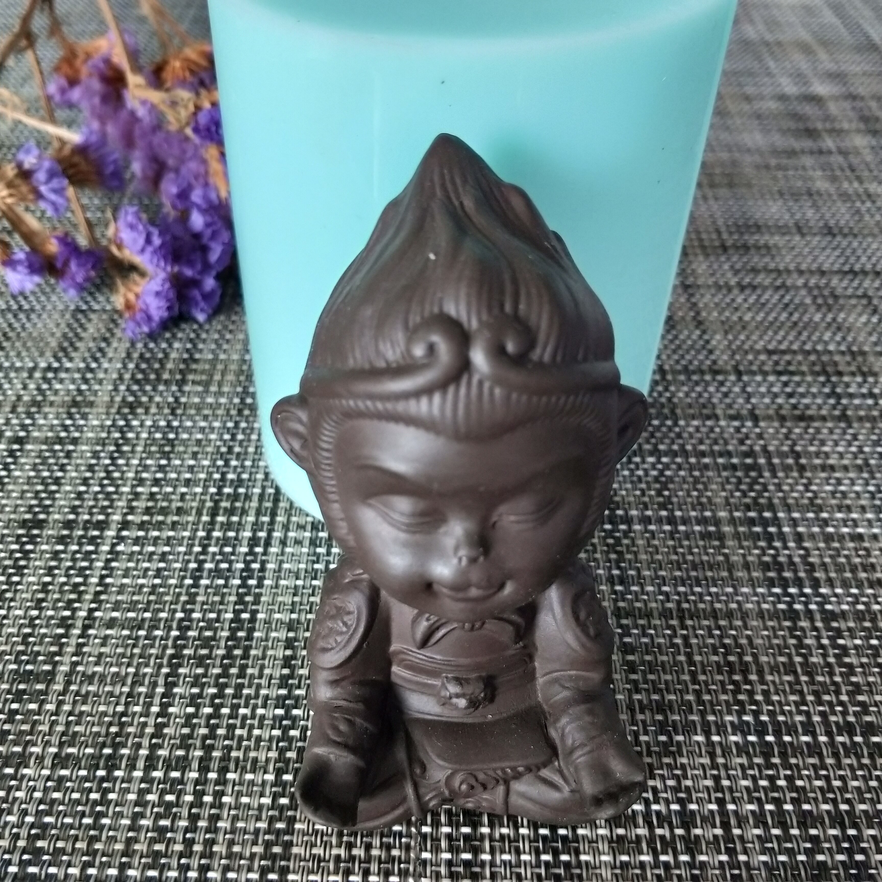 DW0142 Przy Siliconen Mal Zeep Mould Aap Boeddha Handgemaakte Zeep Maken Van Mallen Kaars Siliconen Mal Hars Klei Mold Milieuvriendelijke