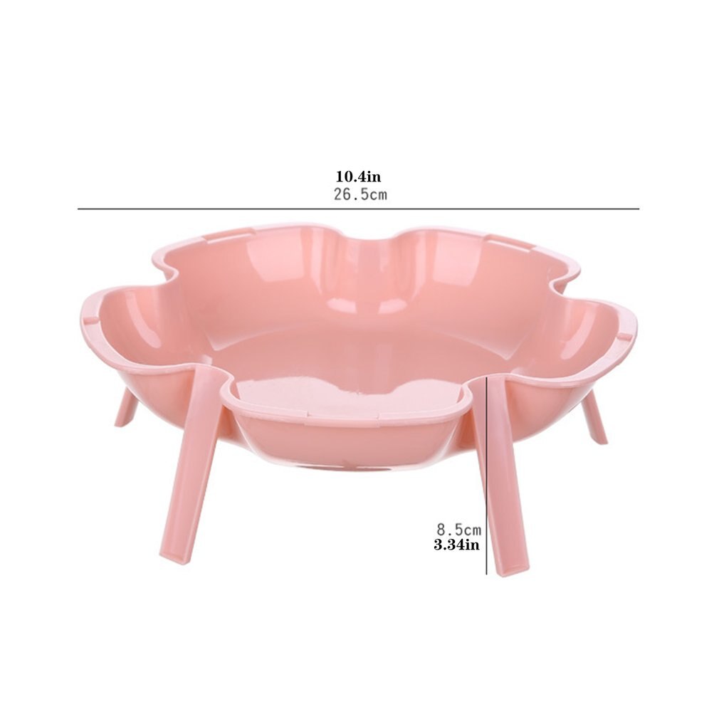 1Pcs Groente Fruit Vlees Gerechten Bloem Vorm Schotel Stapelbaar Gerechten Pot Schotel Keuken Fruit Vlees Platen Keuken Accessoires