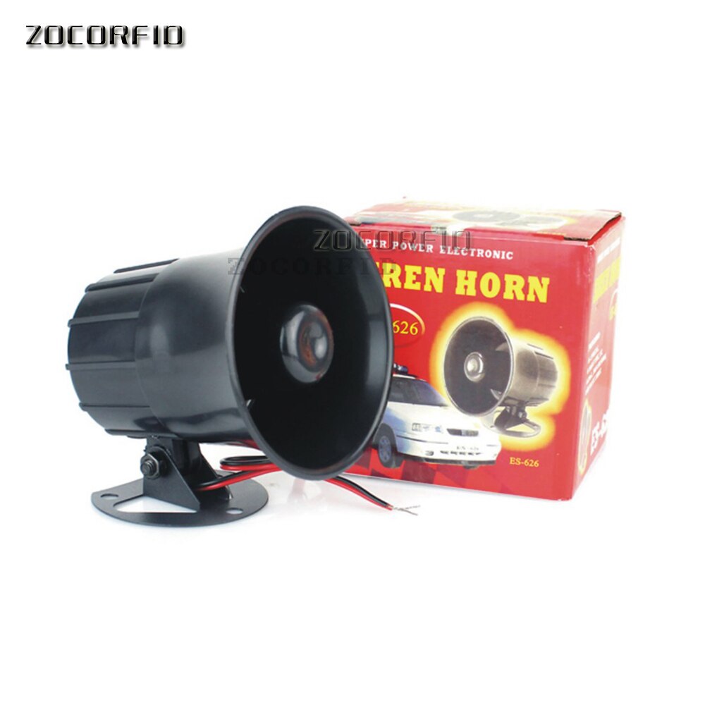 Security DC 12V Outdoor Alarm Siren Wire Loud Alarm Horn 115Db Exterior Sirena Alarma Speaker For Alarm System 15W