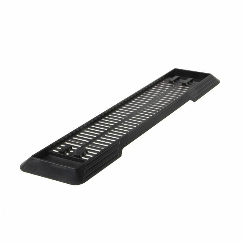 Vertical Stand Dock Mount Supporter Base Holder Cradle Cooling Pad Dock Base Bracket for PS4 Pro Game Console 9X2.2X40.4CM