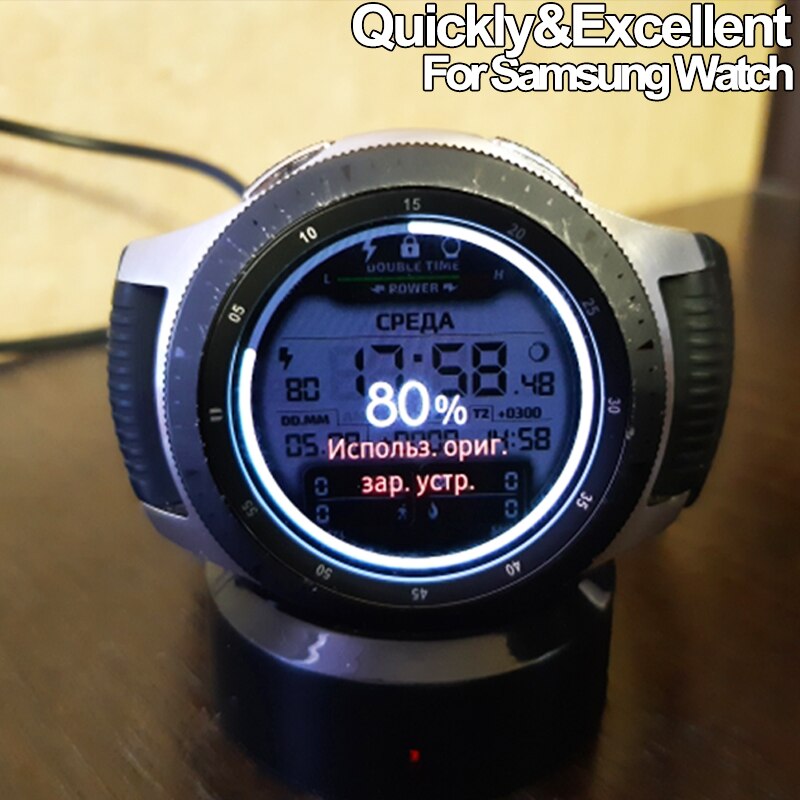 Chargeur de montre rapide sans fil, pour Samsung Galaxy watch 3 Gear Sport S2 S3 Fit E Smart Watch, accessoires pour Active 2