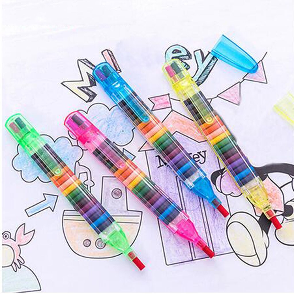 4Pc 4 Kleur Krijt Markers Premium Vloeibare Krijt Marker Pen Met Omkeerbare Kind