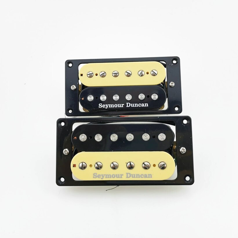 Black / Zebra Set Electric Guitar Pickups Humbucker Pickups 4C Guitar Parts