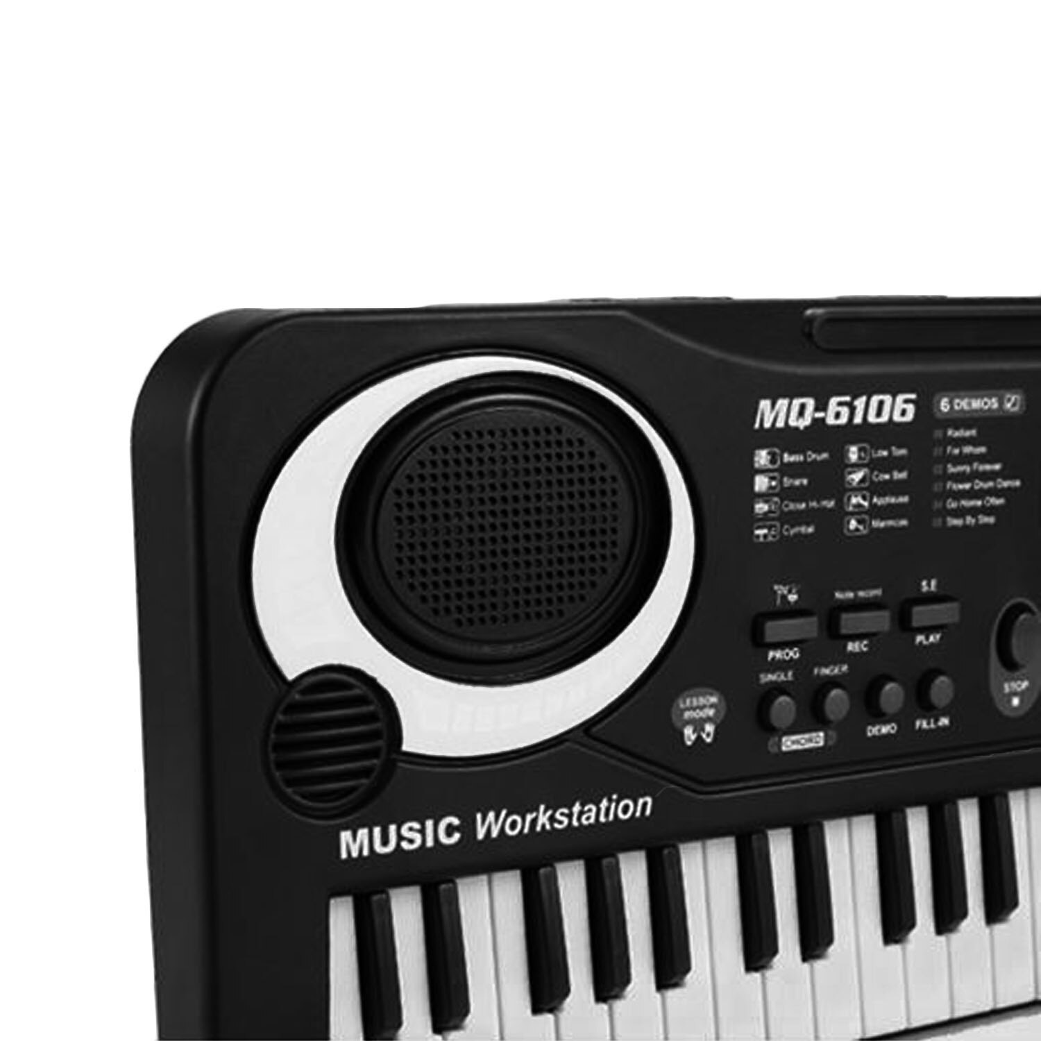Multifunktionel 61-- nøgle elektronisk keyboard klaver musikalsk undervisningslegetøj med mikrofon til børn børn fødselsdag us-stik