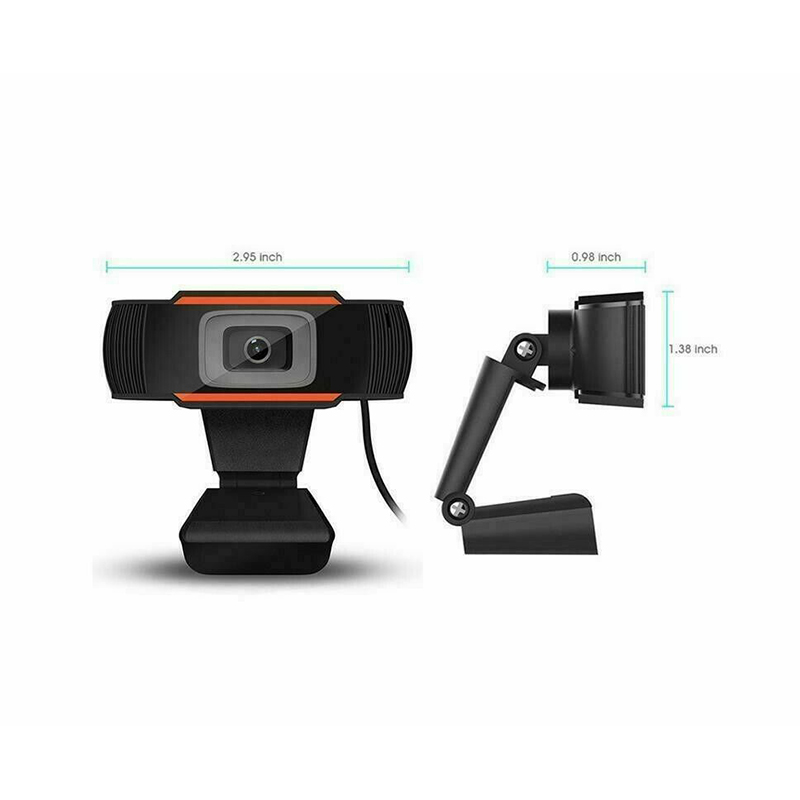 Usb Hd 1080P Webcam Computer Pc Webcamera Met Microfoon Voor Live Video Bellen Conferentie Draaibare Web Camera Werk Plug en Spelen