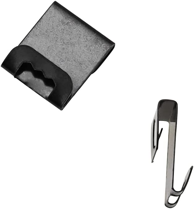 100Pcs 0.3Mm Dikke Fotolijst Opknoping Clips S Haken Back Board Fotowand Mount Album Kunstwerk Zaagtand Hanger voor 2-3Mm Board