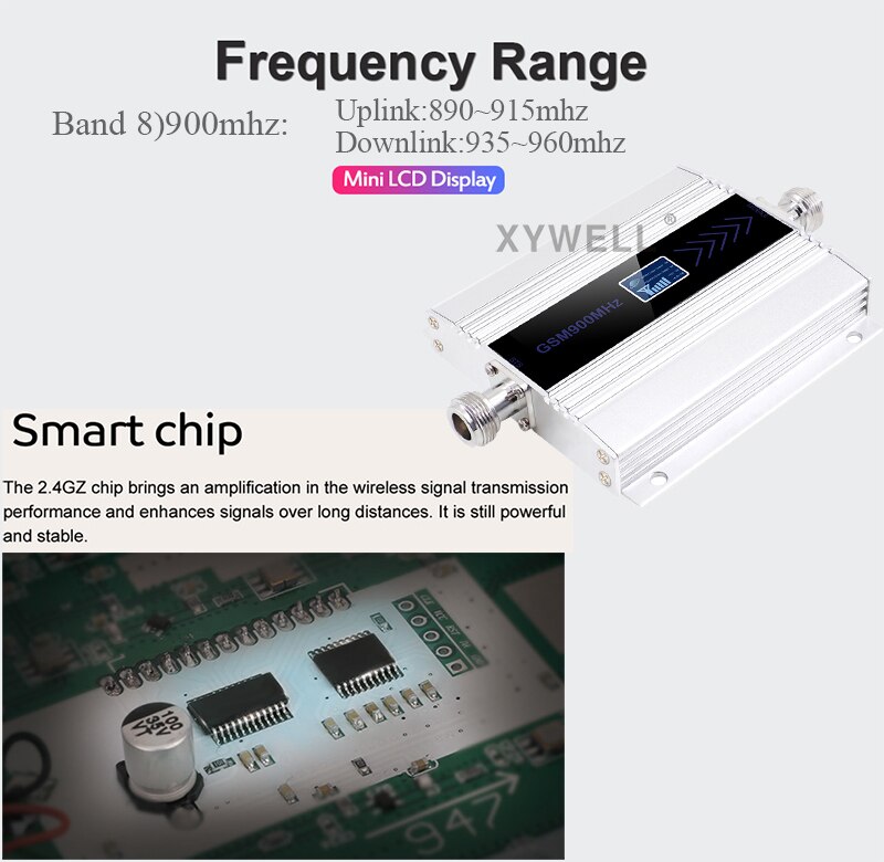 1 STUKS 2G 900 gsm signaal booster UMTS 900 3g signaal booster 2G GSM 900 MHz Cellulaire signaal Repeater Versterker 2g 3g Antenne