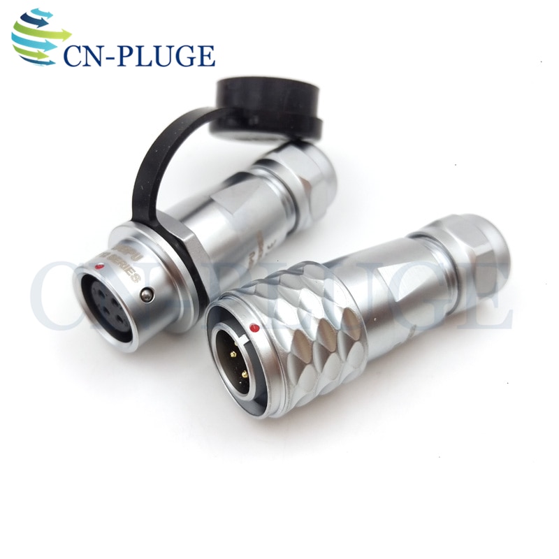 Sourcing Map Luftfahrt Stecker XS9JK-5P - 5-polig 250V 6A Metallgehäuse