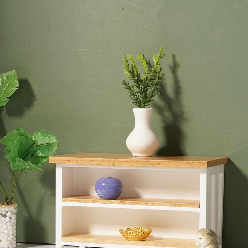[1/12 Dollhouse Poppenhuis Uw Meubels Accessoires] 5 Stuk Kleurrijke Keramische Vaas