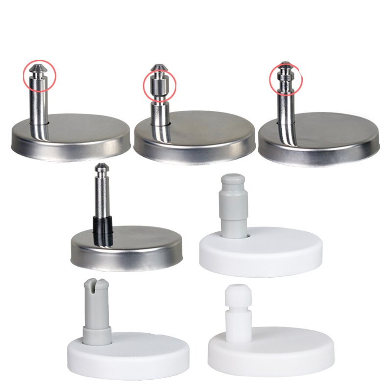 2Pcs Universal Toilet Seat Hinges Replacement fittings Mountings Top Fix WC bisagra buckle Screw Toilet Accessories Repair Tools