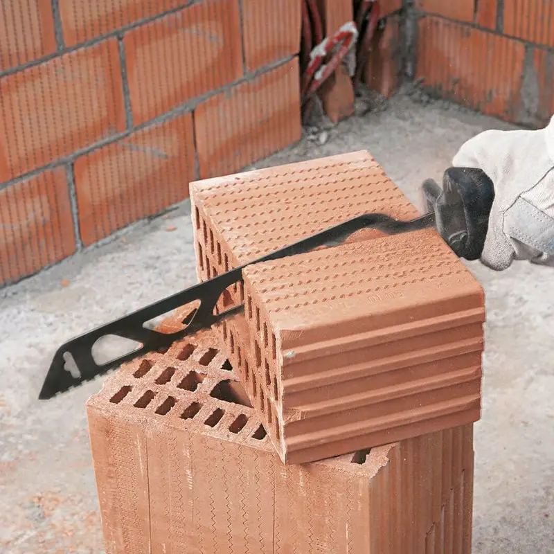 Reciprozaagblad Sloop Metselwerk Sabel Carbide Legering Hard Gesneden Baksteen Houten Blok PVC Buis Poreuze Beton Tanden Getipt