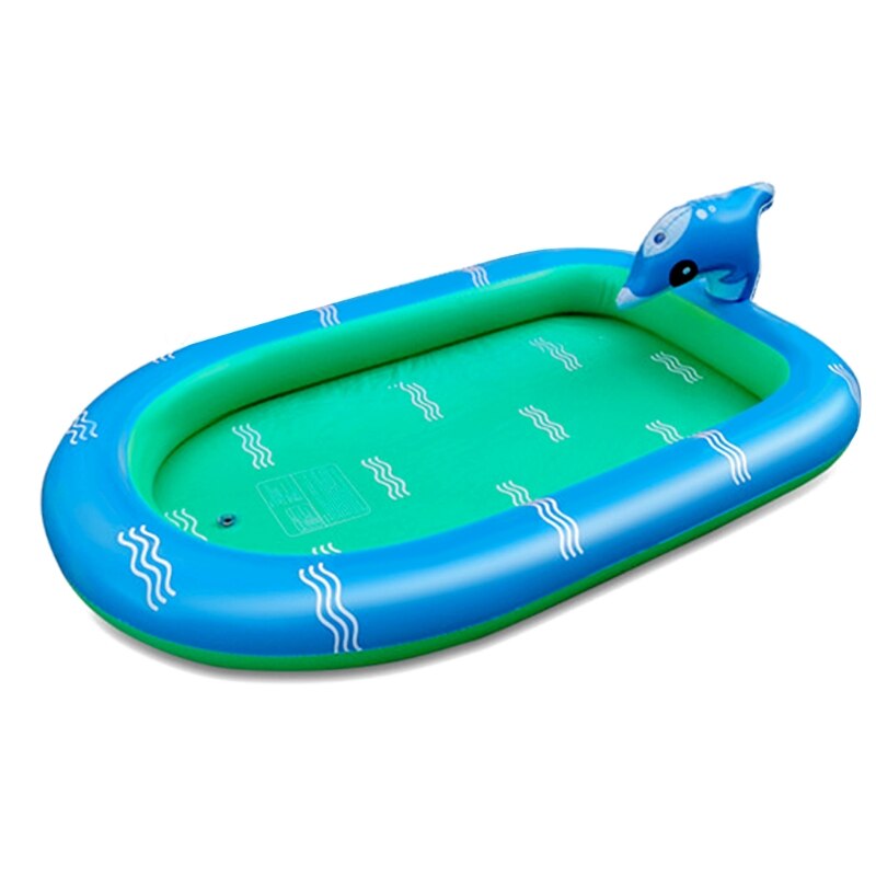 67/43Zoll Paddeln Schwimmbad Garten Wasser Sprinkler Pad Waten Schwimmbad freundlicher Party Favor setzt draussen Spiele: X