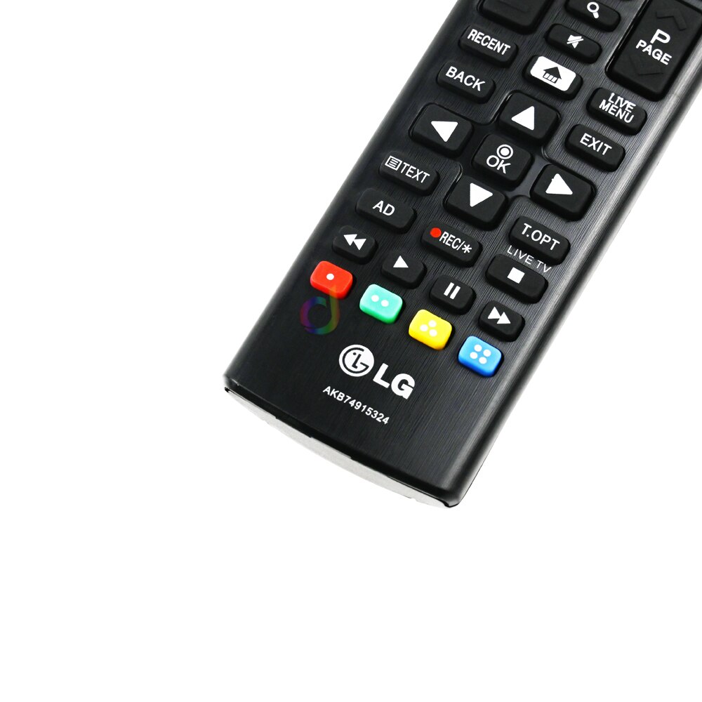 Para lg akb74915324 controle remoto sem fio abs substituição 433mhz para lgakb74915324 televisão inteligente led lcd tv controlador novo