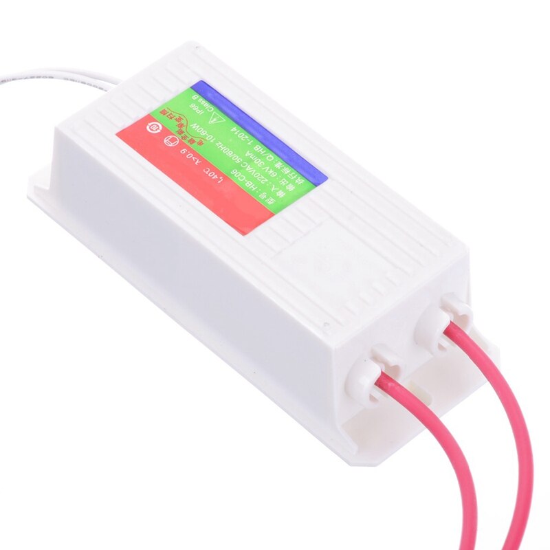 Transformador electrónico de neón de Hb-Co6, rectificador de fuente de alimentación de neón impermeable, 6Kv, 60W, 30mA, 1 ud.