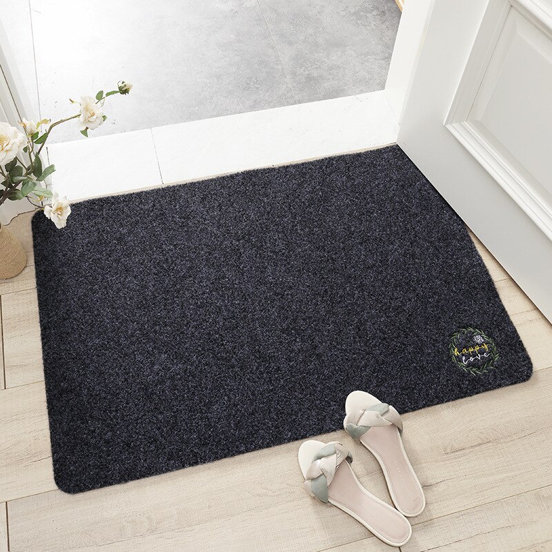 Tapis simple sans odeur de style japonais, tapis de porte antidérapant pour maison, 4 couleurs, anti-poussière, pour maison: 50CMx80CM / 3