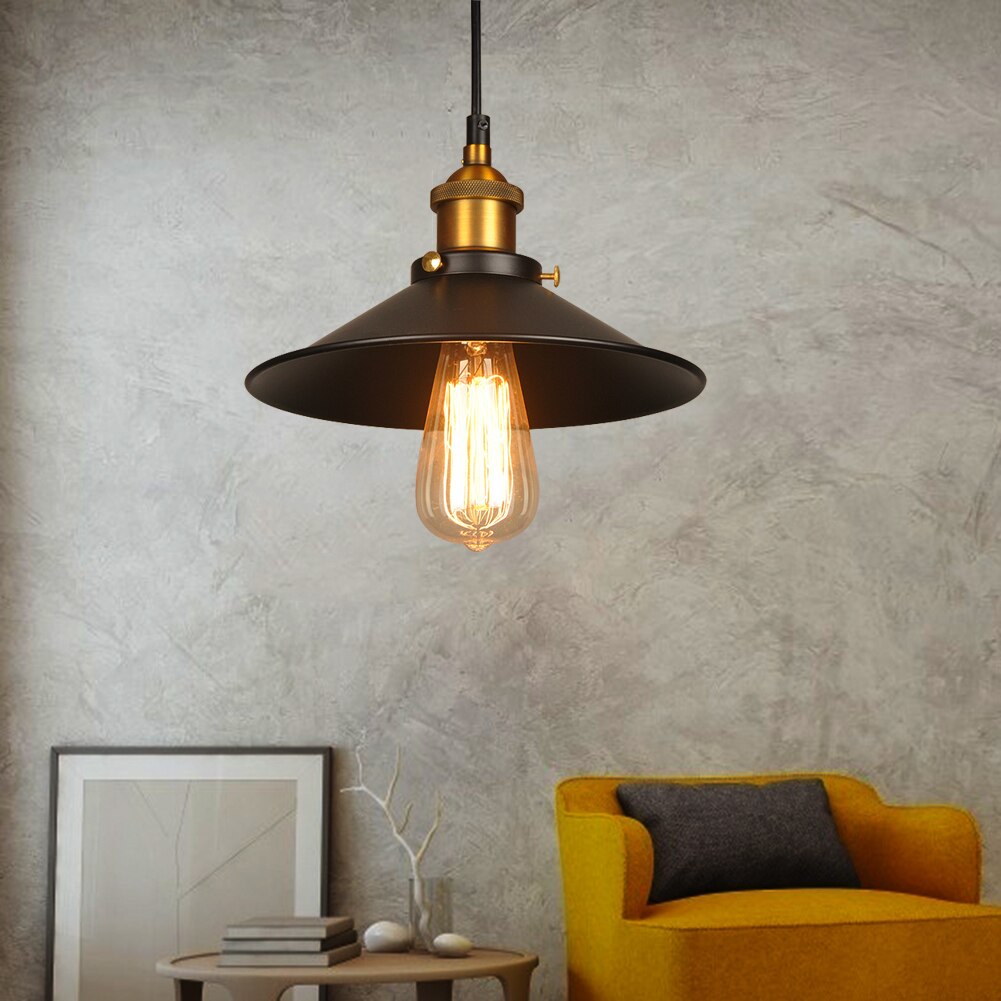 Retro Industrial Style Ceiling Lamp Vintage Iron Pendant Lighting Fixture