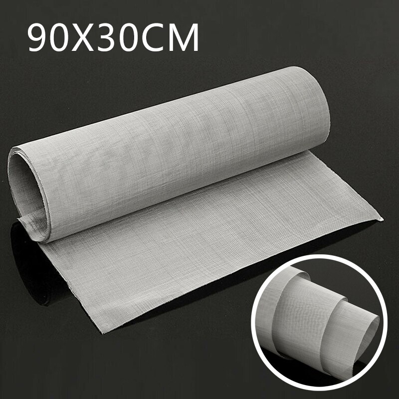 Woven Wire Cloth Screen Filter Sheet 12X35Inch 100Grid Mesh Stainless Steel